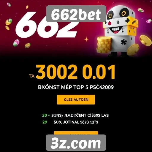 Promoções e bônus oferecidos pela 662bet